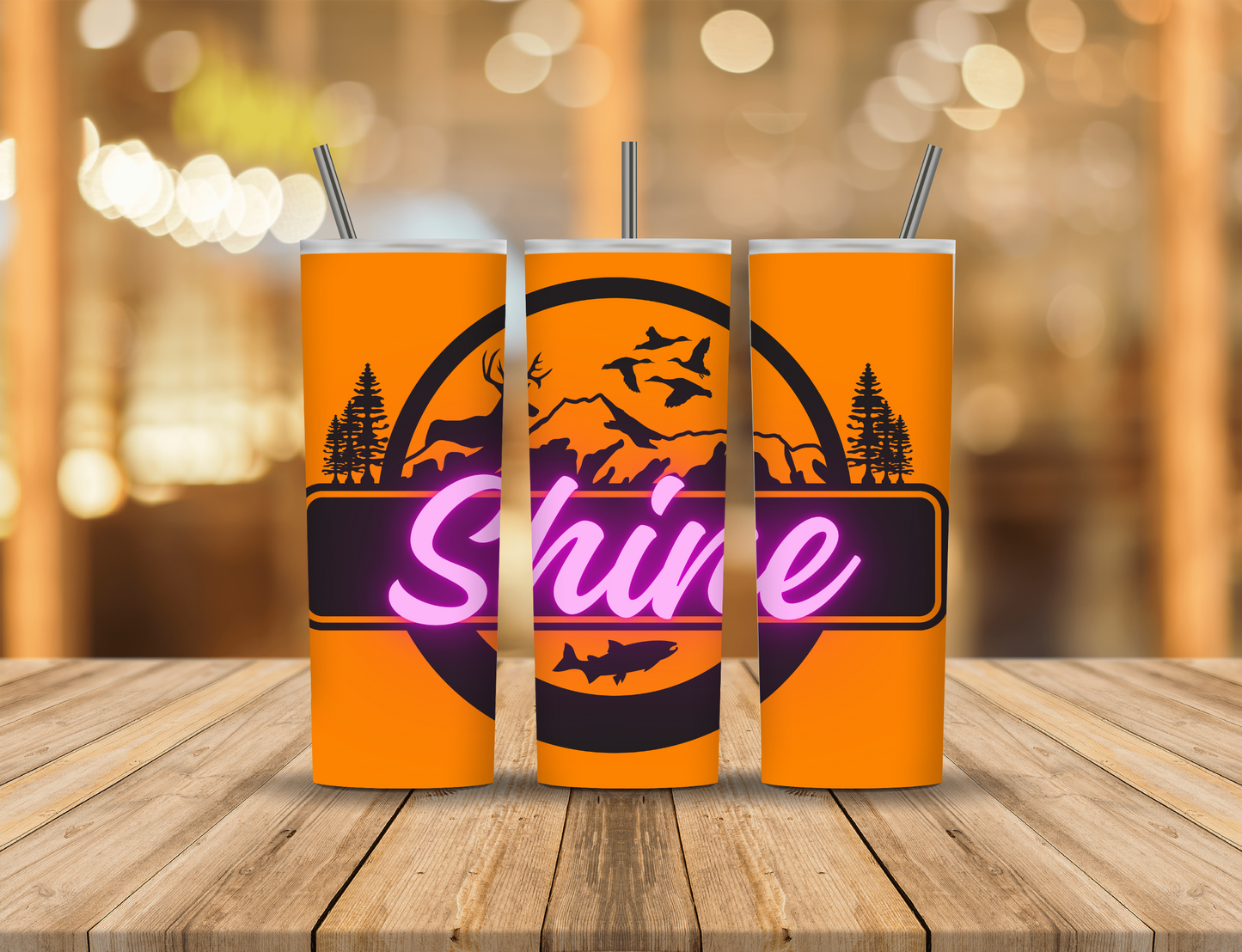 Nature Animals Hunting 20 oz Tumbler Design Digital Download #126