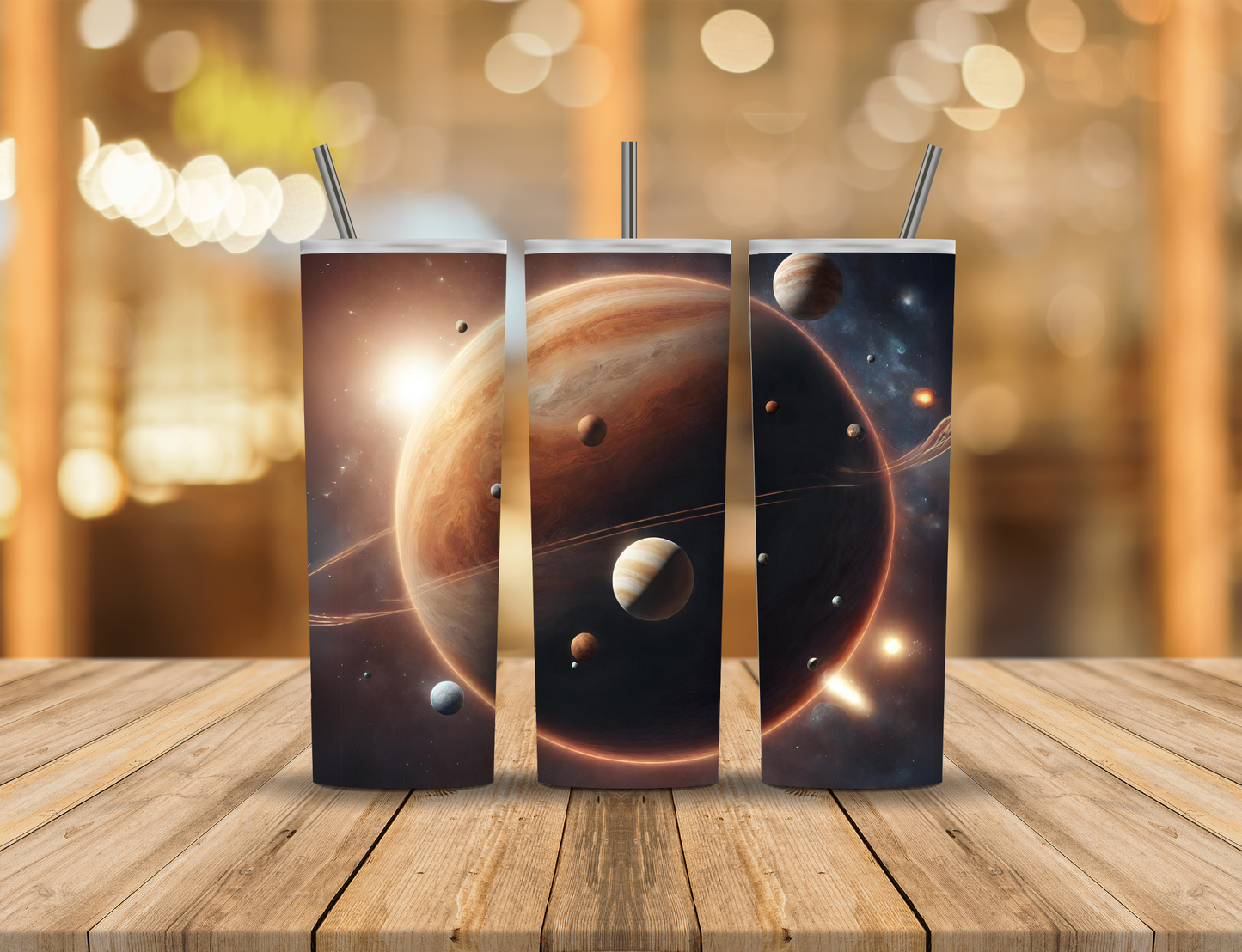 Space Planets 20 oz Tumbler Design Digital Download #699