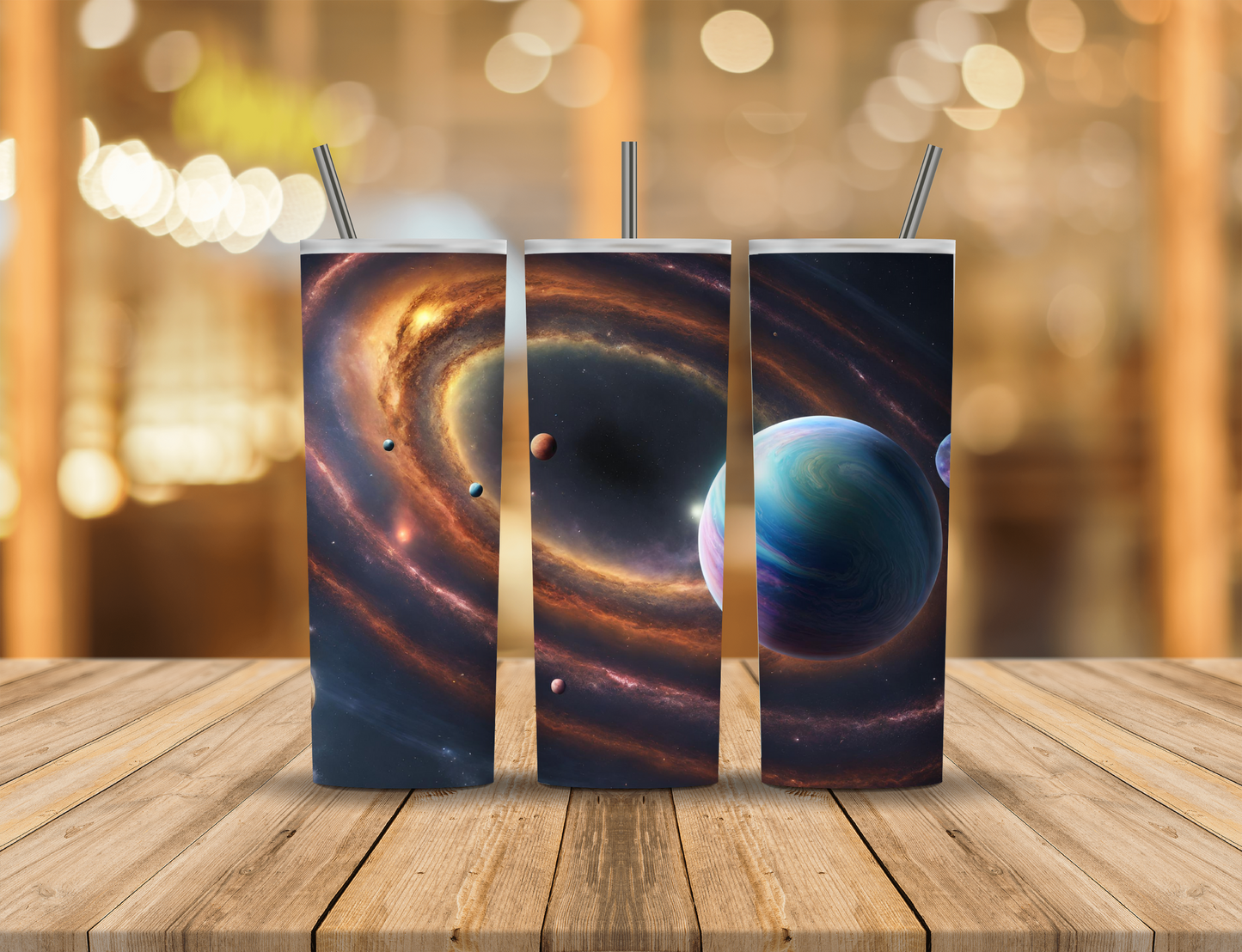 Milky Way Galaxy Space Planet 20 oz Tumbler Design Digital Download #732