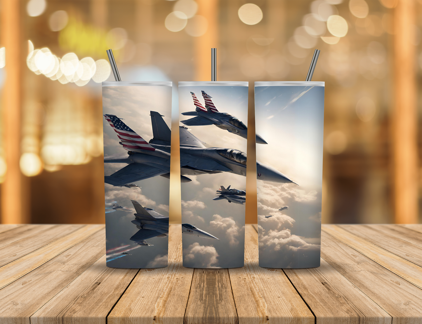American Military 20 oz Tumbler Design Digital Download #373