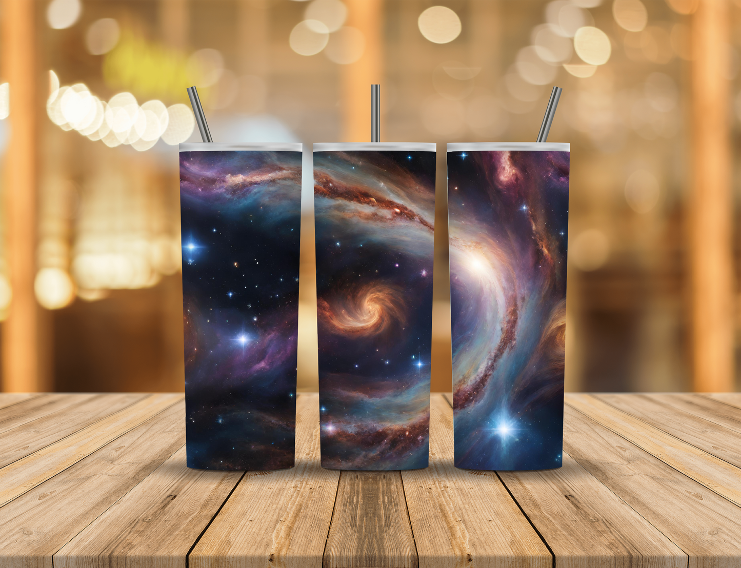 Milky Way Galaxy Stars 20 oz Tumbler Design Digital Download #747