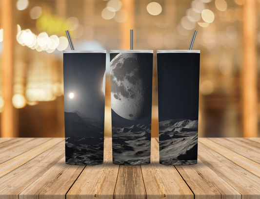 Desert Moonlight 20 oz Tumbler Design Digital Download #675