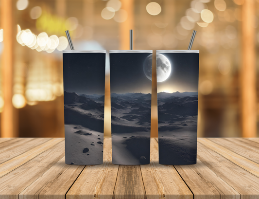Desert Moon 20 oz Tumbler Design Digital Download #646