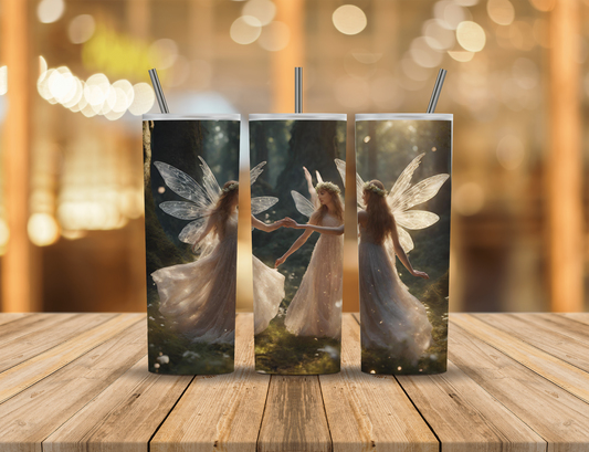 Forest Fairies 20 oz Tumbler Design Digital Download #319