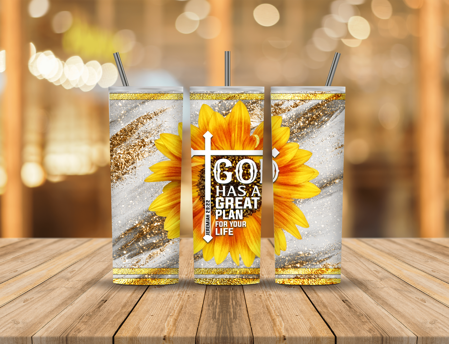 Glitter Religious Faith 20 oz Tumbler Design Digital Download #130