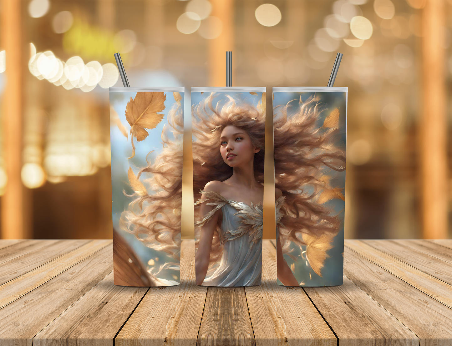 Sunshine Fairy 20 oz Tumbler Design Digital Download #393
