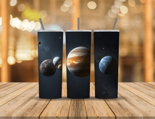 Space Planets 20 oz Tumbler Design Digital Download #703