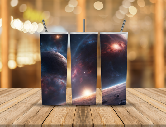 Space Galaxy Milky Way 20 oz Tumbler Design Digital Download #738