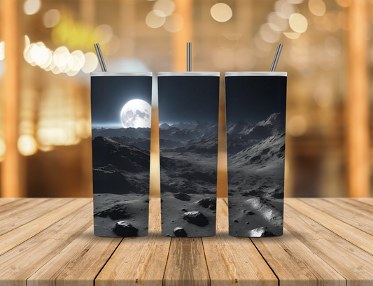 Desert Moonlight 20 oz Tumbler Design Digital Download #676