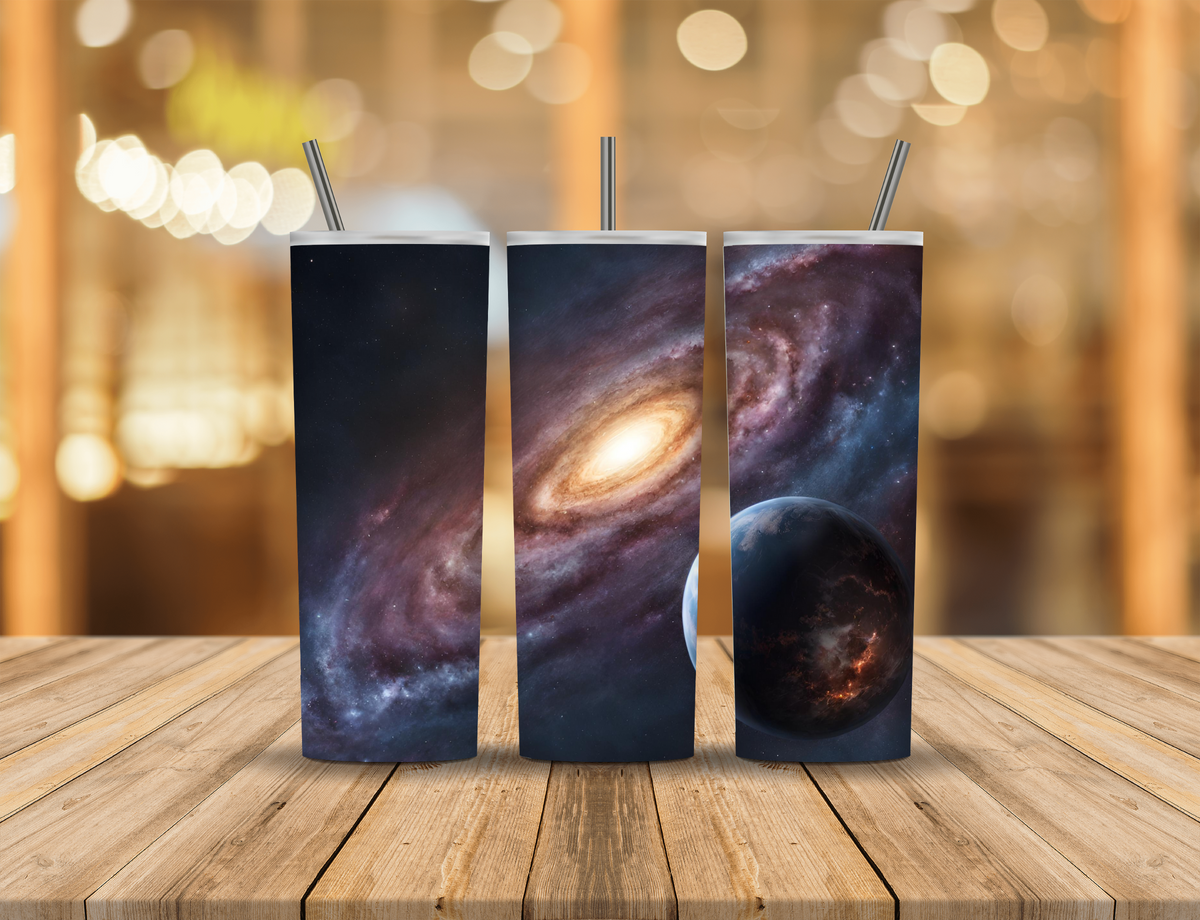 Milky Way Galaxy 20 oz Tumbler Design Digital Download #740