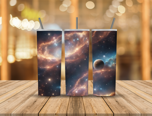 Milky Way Galaxy 20 oz Tumbler Design Digital Download #642