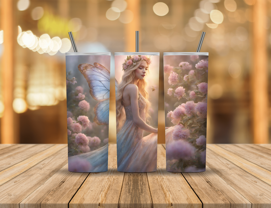 Sunshine Heaven Fairy 20 oz Tumbler Design Digital Download #392