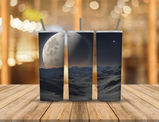 Desert Moonlight 20 oz Tumbler Design Digital Download #685