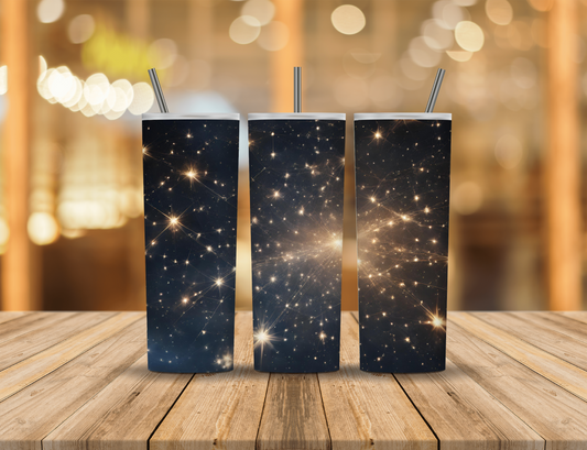 Space Stars 20 oz Tumbler Design Digital Download #679