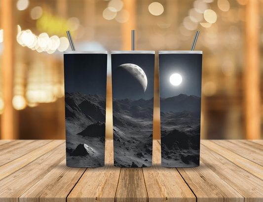 Desert Moonlight 20 oz Tumbler Design Digital Download #693