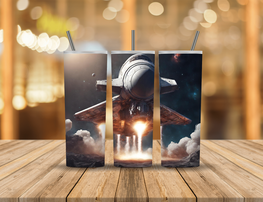 Shuttle Space 20 oz Tumbler Design Digital Download #709