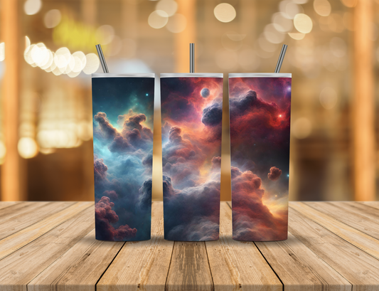 Space Nebula 20 oz Tumbler Design Digital Download #677