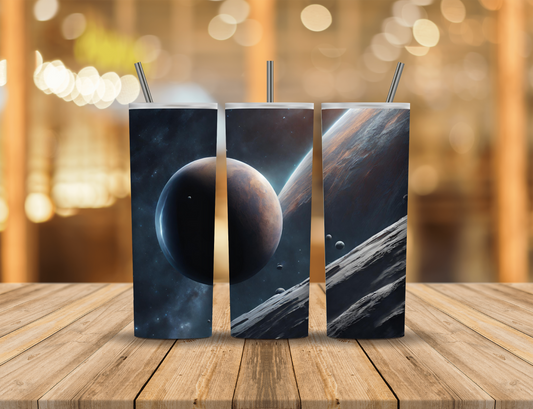 Space Planets 20 oz Tumbler Design Digital Download #705