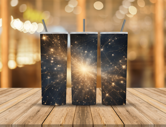 Space Stars 20 oz Tumbler Design Digital Download #681