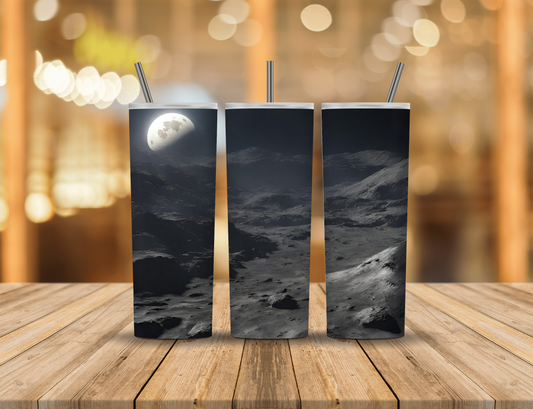 Desert Moonlight 20 oz Tumbler Design Digital Download #692
