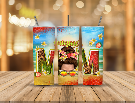 Cartoon Summer Quote Cartoon 20 oz Tumbler Design Digital Download #335