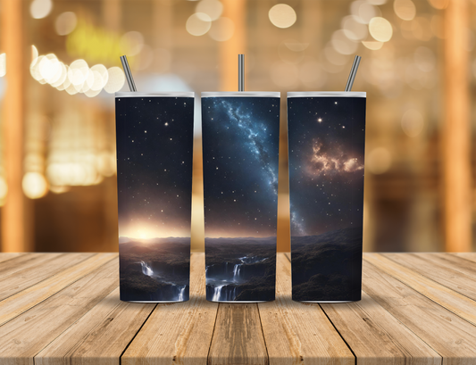 Milky Way Galaxy 20 oz Tumbler Design Digital Download #683