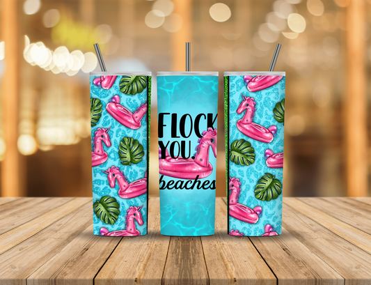 Summer Pool Cartoon Animated Quote 20 oz Tumbler Design Digital Download #625
