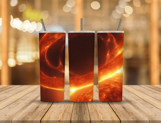 Fire Rings 20 oz Tumbler Design Digital Download #669